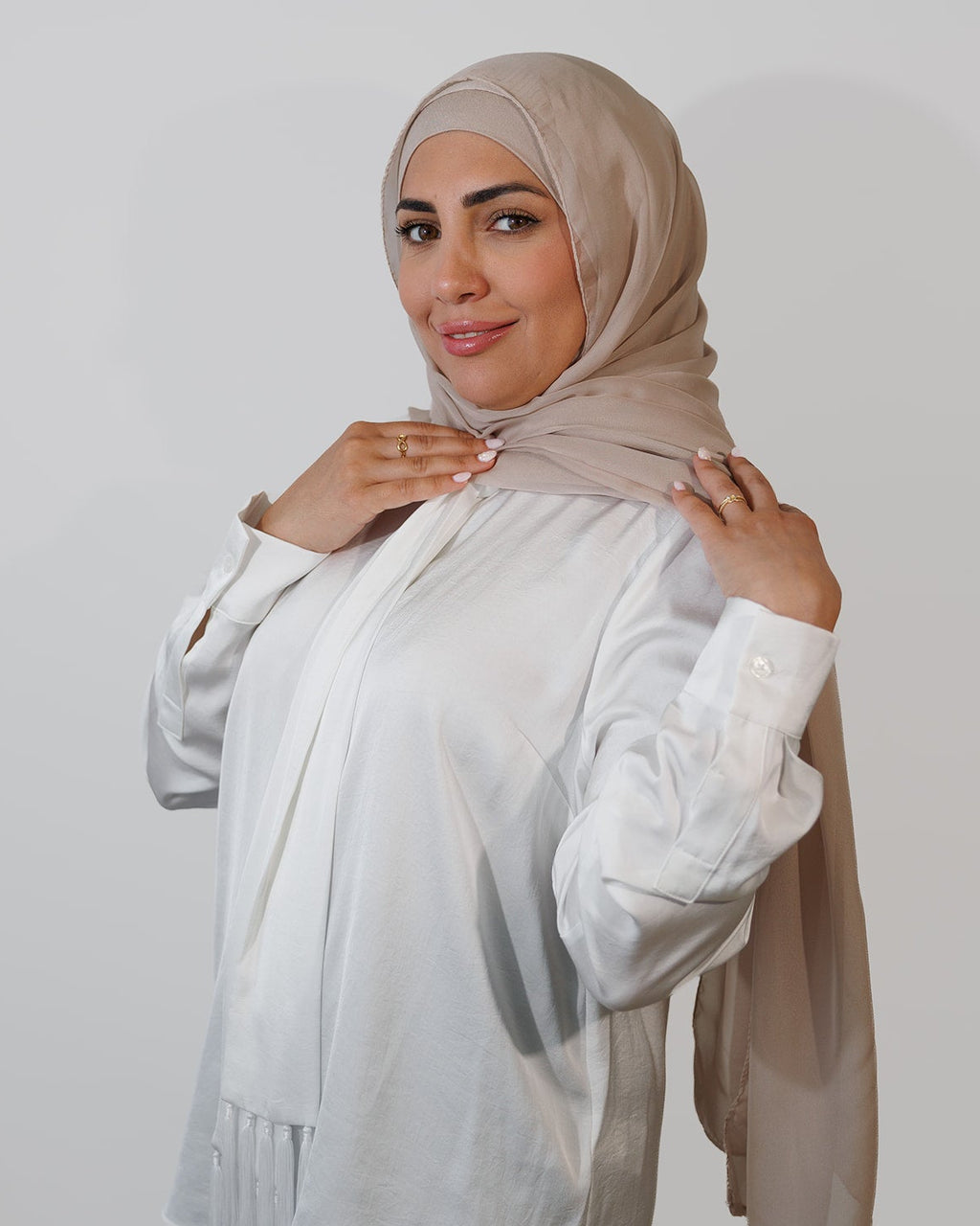 طرحة من الكريب