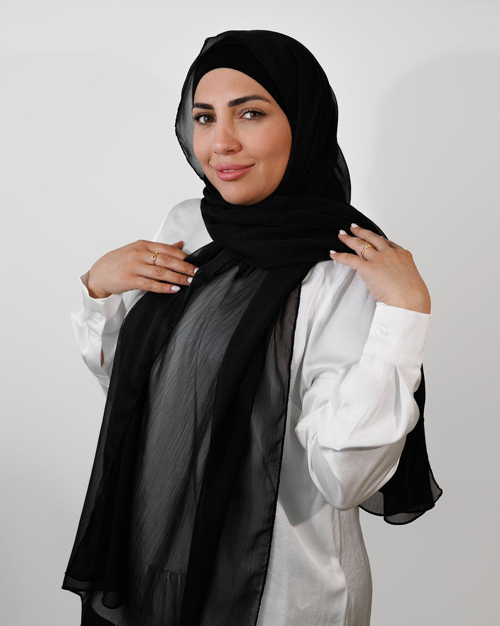 وشاح منقوش - أناقة