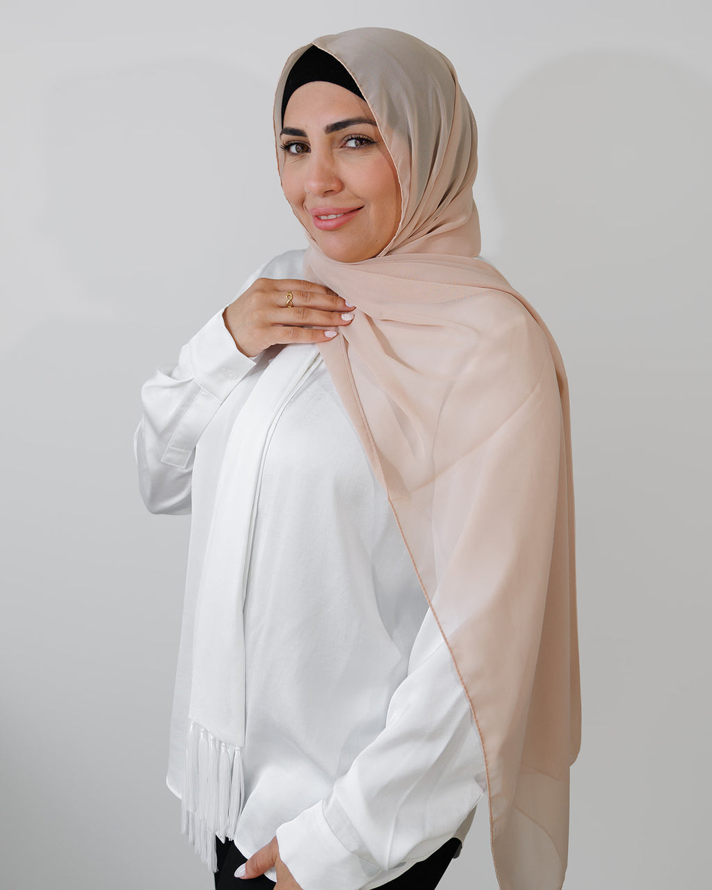 طرحة من الكريب