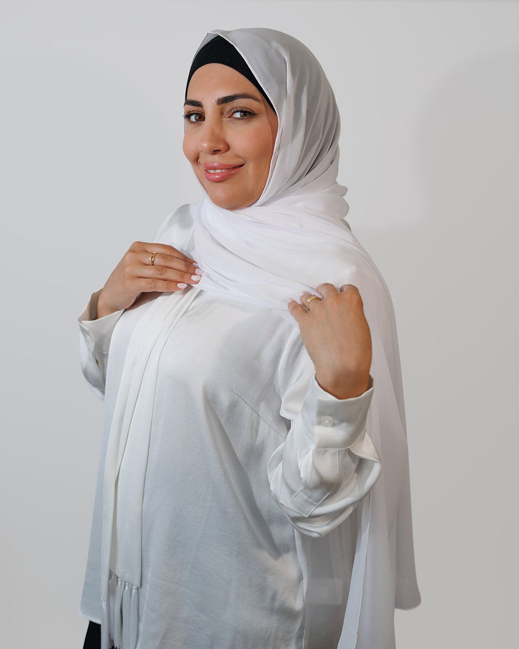 طرحة من الكريب